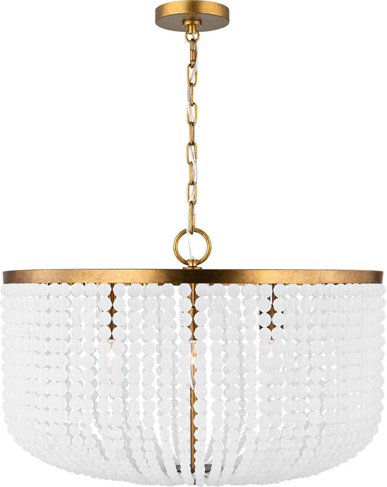 Myhouse Lighting Visual Comfort Studio - LXC1146VGD - Eight Light Chandelier - Bellecour - Vintage Gild/Vintage Gild