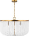 Myhouse Lighting Visual Comfort Studio - LXC1146VGD - Eight Light Chandelier - Bellecour - Vintage Gild/Vintage Gild