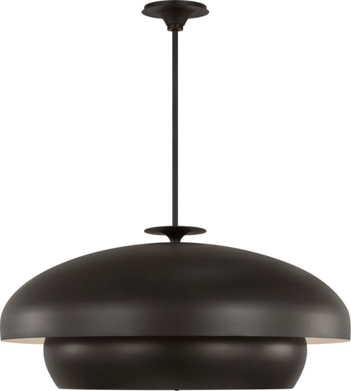 Myhouse Lighting Visual Comfort Studio - LXC11910AI - Ten Light Chandelier - Solene - Aged Iroged Iron
