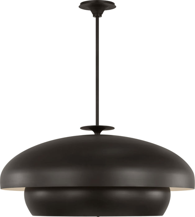 Myhouse Lighting Visual Comfort Studio - LXC11910AI - Ten Light Chandelier - Solene - Aged Iroged Iron