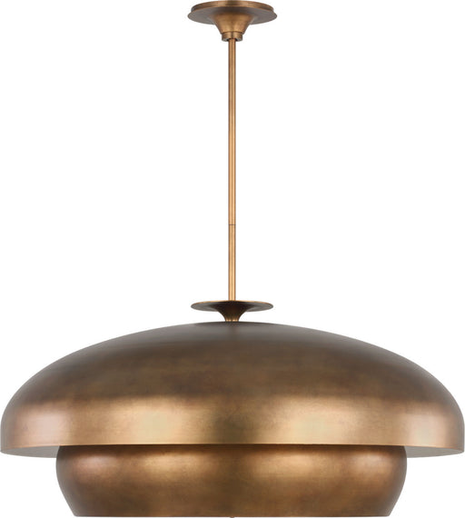 Myhouse Lighting Visual Comfort Studio - LXC11910VGD - Ten Light Chandelier - Solene - Vintage Gild/Vintage Gild