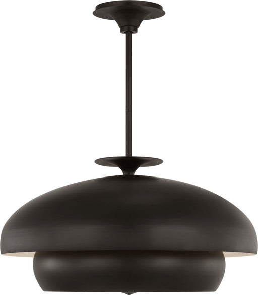 Myhouse Lighting Visual Comfort Studio - LXC1208AI - Eight Light Chandelier - Solene - Aged Iroged Iron