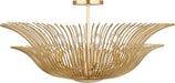 Myhouse Lighting Visual Comfort Studio - LXF1024GD - Four Light Flush Mount - Dorelle - Gild/Gild