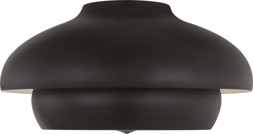 Myhouse Lighting Visual Comfort Studio - LXF1031AI - One Light Flush Mount - Solene - Aged Iroged Iron