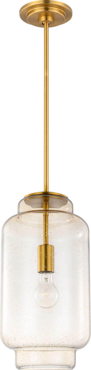Myhouse Lighting Visual Comfort Studio - LXP1061BBS - One Light Pendant - Nodier - Burnished Brass/Burnished Brass