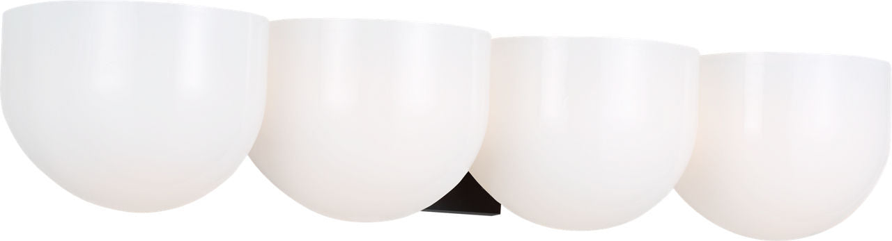 Myhouse Lighting Visual Comfort Studio - LXV1004AI - Four Light Bath - Cheverny - Aged Iroged Iron