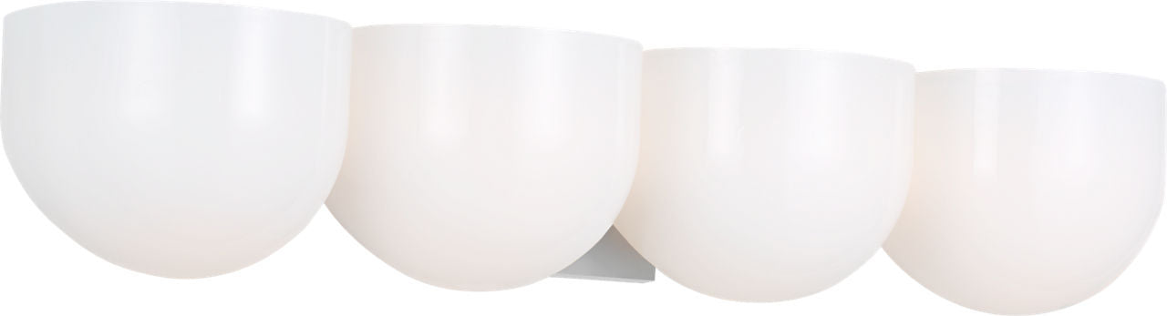Myhouse Lighting Visual Comfort Studio - LXV1004PN - Four Light Bath - Cheverny - Polished Nickel/Polished Nickel