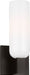 Myhouse Lighting Visual Comfort Studio - LXW1101AI - One Light Bath - Maroux - Aged Iroged Iron