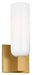 Myhouse Lighting Visual Comfort Studio - LXW1101BBS - One Light Bath - Maroux - Burnished Brass/Burnished Brass
