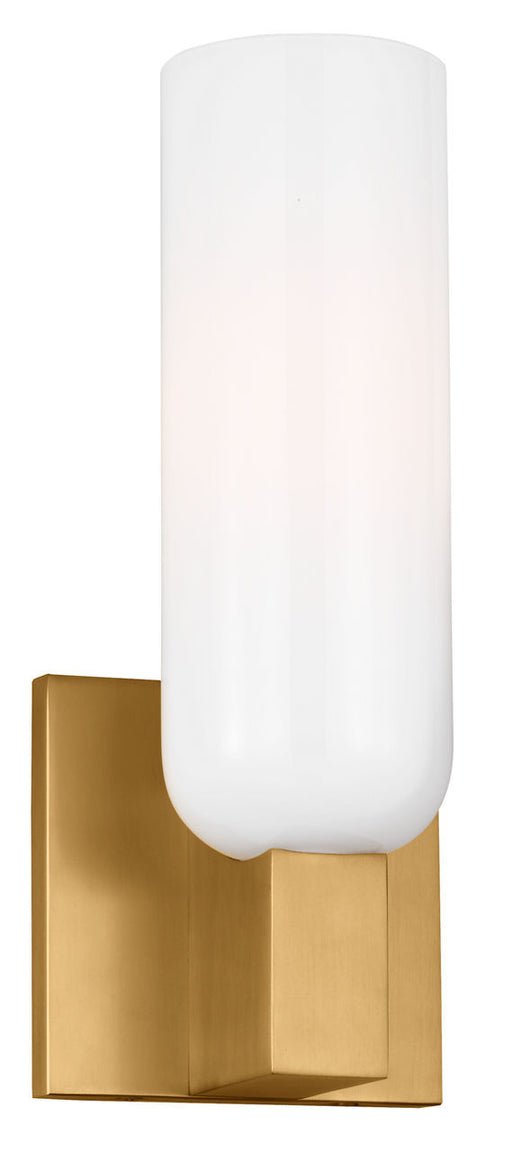 Myhouse Lighting Visual Comfort Studio - LXW1101BBS - One Light Bath - Maroux - Burnished Brass/Burnished Brass