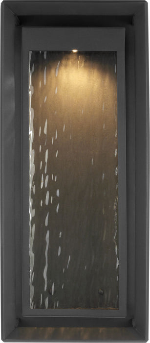 Myhouse Lighting Visual Comfort Studio - OL13704TXB-L1 - LED Wall Lantern - Urbandale - Textured Black/Textured Black