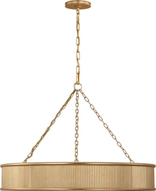 Myhouse Lighting Visual Comfort Studio - PCC1008GD - Eight Light Chandelier - Ritz - Gild/Gild
