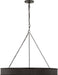 Myhouse Lighting Visual Comfort Studio - PCC10110AI - Ten Light Chandelier - Ritz - Aged Iroged Iron