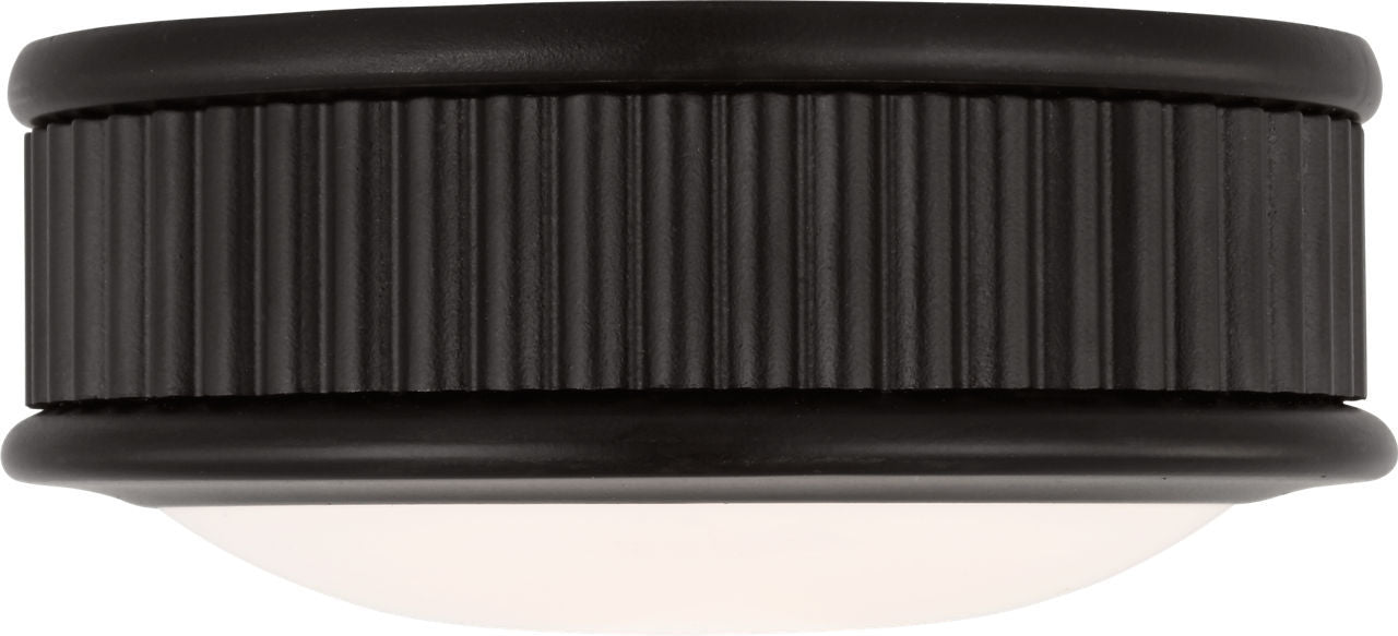 Myhouse Lighting Visual Comfort Studio - PCF1001AI - LED Flush Mount - Ritz - Aged Iroged Iron