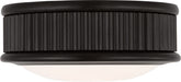 Myhouse Lighting Visual Comfort Studio - PCF1001AI - LED Flush Mount - Ritz - Aged Iroged Iron