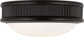 Myhouse Lighting Visual Comfort Studio - PCF1011AI - LED Flush Mount - Ritz - Aged Iroged Iron