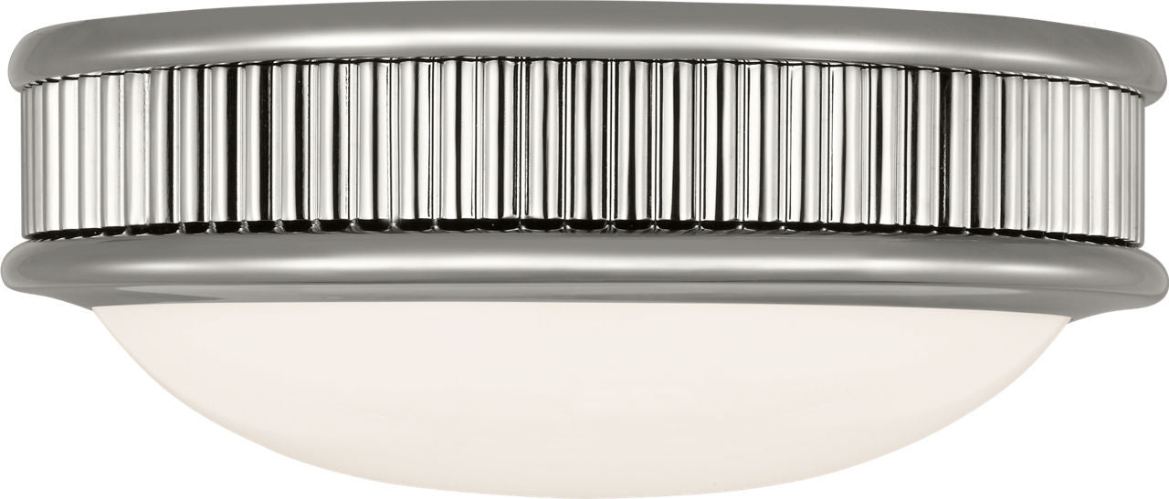 Myhouse Lighting Visual Comfort Studio - PCF1011PN - LED Flush Mount - Ritz - Polished Nickel/Polished Nickel