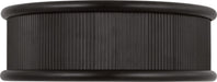 Myhouse Lighting Visual Comfort Studio - PCF1025AI - Five Light Flush Mount - Ritz - Aged Iroged Iron