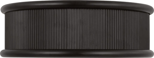 Myhouse Lighting Visual Comfort Studio - PCF1025AI - Five Light Flush Mount - Ritz - Aged Iroged Iron