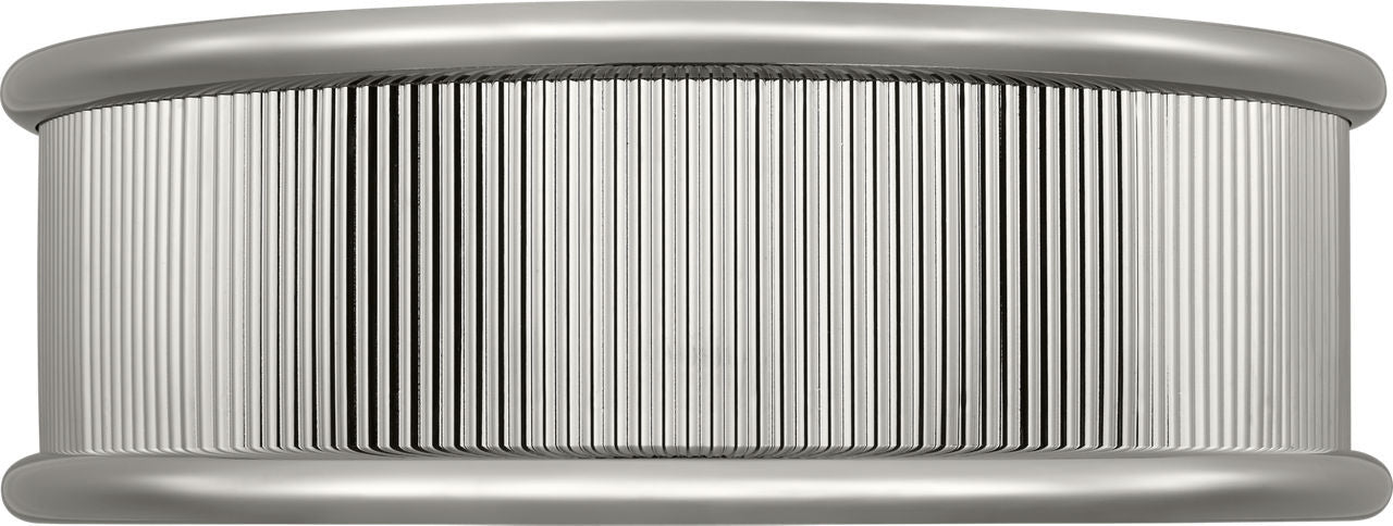 Myhouse Lighting Visual Comfort Studio - PCF1025PN - Five Light Flush Mount - Ritz - Polished Nickel/Polished Nickel
