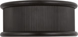 Myhouse Lighting Visual Comfort Studio - PCF1033AI - Three Light Flush Mount - Ritz - Aged Iroged Iron