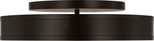 Myhouse Lighting Visual Comfort Studio - PCF1041AI - LED Semi Flush Mount - Dupont - Aged Iroged Iron
