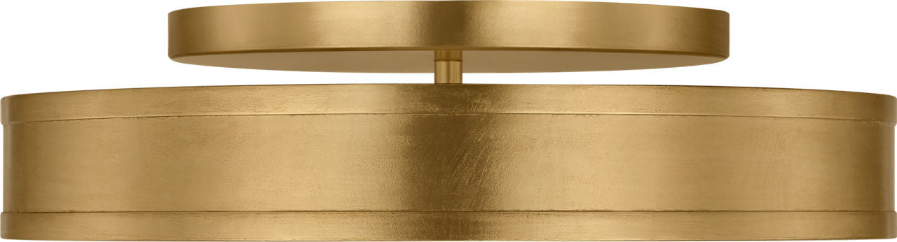 Myhouse Lighting Visual Comfort Studio - PCF1041GD - LED Semi Flush Mount - Dupont - Gild/Gild
