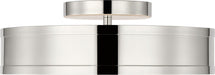 Myhouse Lighting Visual Comfort Studio - PCF1051PN - LED Semi Flush Mount - Dupont - Polished Nickel/Polished Nickel