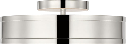 Myhouse Lighting Visual Comfort Studio - PCF1051PN - LED Semi Flush Mount - Dupont - Polished Nickel/Polished Nickel