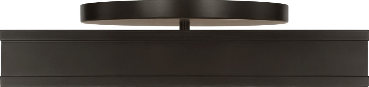 Myhouse Lighting Visual Comfort Studio - PCF1061AI - LED Semi Flush Mount - Dupont - Aged Iroged Iron