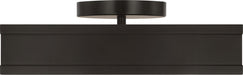 Myhouse Lighting Visual Comfort Studio - PCF1071AI - LED Semi Flush Mount - Dupont - Aged Iroged Iron