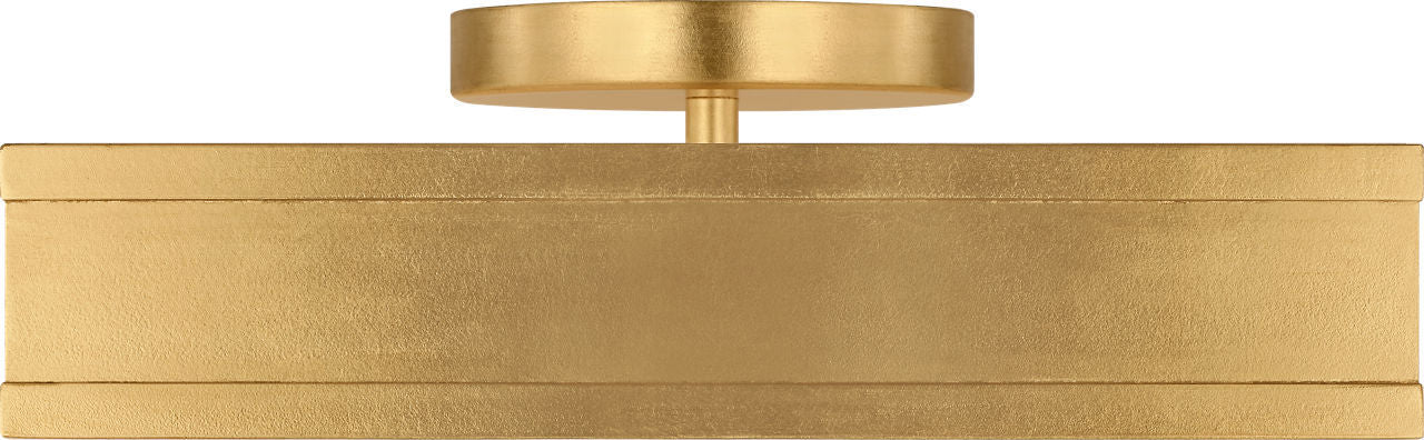 Myhouse Lighting Visual Comfort Studio - PCF1071GD - LED Semi Flush Mount - Dupont - Gild/Gild