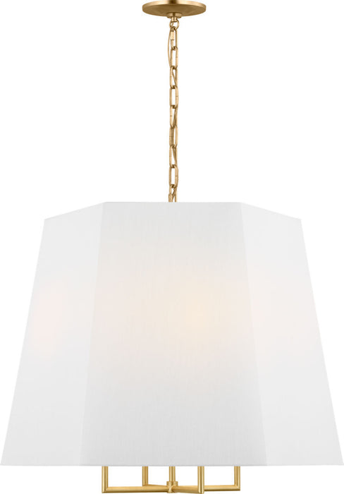 Myhouse Lighting Visual Comfort Studio - PCP1004GD - Four Light Hanging Shade - Lille - Gild/Gild