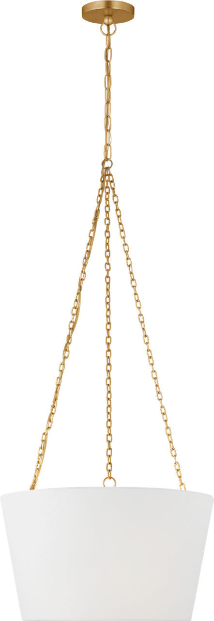 Myhouse Lighting Visual Comfort Studio - PCP1013GD - Three Light Hanging Shade - Herve - Gild/Gild