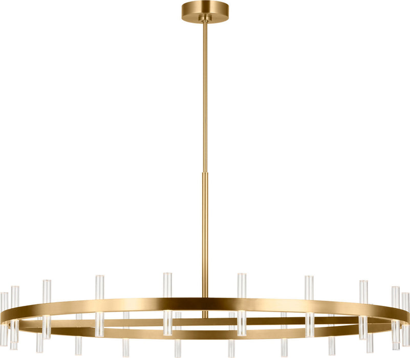 Myhouse Lighting Visual Comfort Studio - SLC10940BBS - LED Chandelier - Silas - Burnished Brass/Burnished Brass