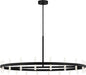 Myhouse Lighting Visual Comfort Studio - SLC10940MBK - LED Chandelier - Silas - Midnight Black/Midnight Black