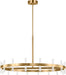 Myhouse Lighting Visual Comfort Studio - SLC11032BBS - LED Chandelier - Silas - Burnished Brass/Burnished Brass