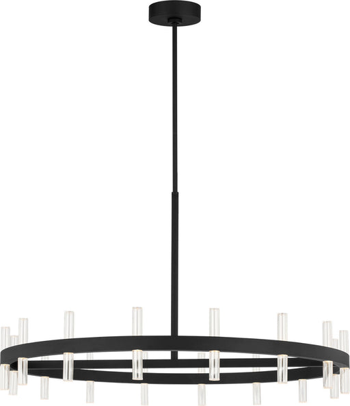 Myhouse Lighting Visual Comfort Studio - SLC11032MBK - LED Chandelier - Silas - Midnight Black/Midnight Black