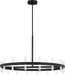 Myhouse Lighting Visual Comfort Studio - SLC11032MBK - LED Chandelier - Silas - Midnight Black/Midnight Black