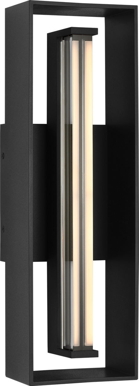 Myhouse Lighting Visual Comfort Studio - SLO1331TXB - LED Lantern - Abner - Textured Black/Textured Black