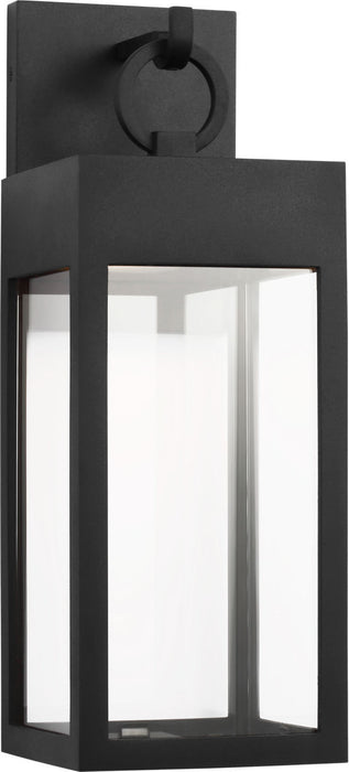 Myhouse Lighting Visual Comfort Studio - SLO1371TXB - LED Wall Lantern - Sesha - Textured Black/Textured Black
