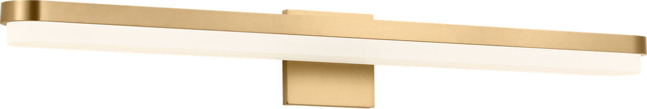 Myhouse Lighting Visual Comfort Studio - SLV1041BBS - LED Vanity - Ismary - Burnished Brass/Burnished Brass