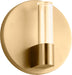 Myhouse Lighting Visual Comfort Studio - SLW1071BBS - LED Wall Sconce - Silas - Burnished Brass/Burnished Brass