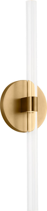 Myhouse Lighting Visual Comfort Studio - SLW1092BBS - LED Wall Sconce - Silas - Burnished Brass/Burnished Brass