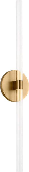 Myhouse Lighting Visual Comfort Studio - SLW1102BBS - LED Wall Sconce - Silas - Burnished Brass/Burnished Brass