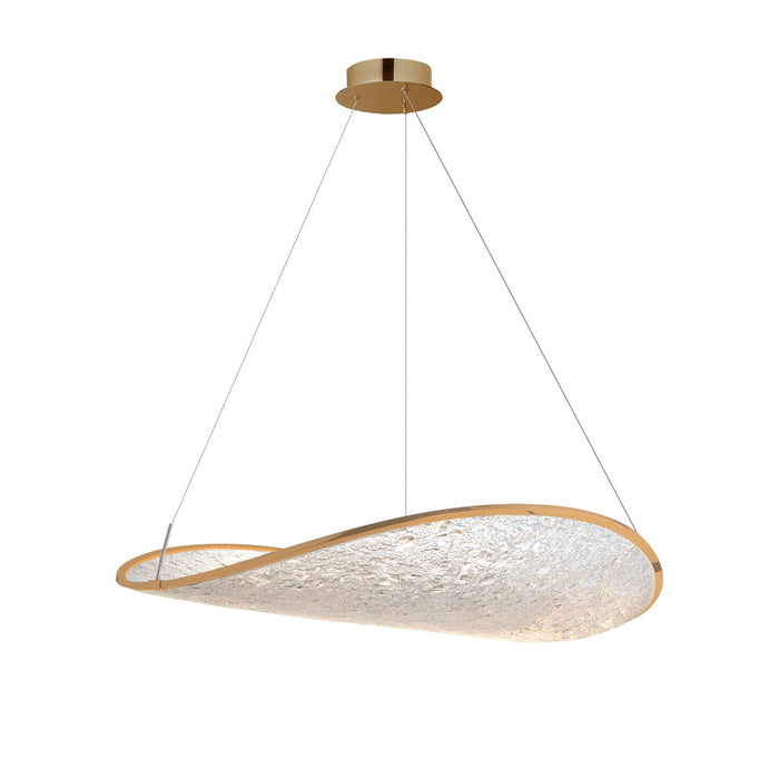 Myhouse Lighting ET2 - E24971-BCN - LED Pendant - Moonscapes - Brushed Champagne