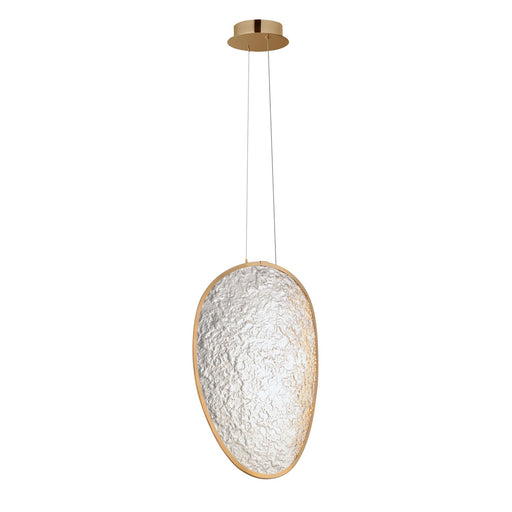 Myhouse Lighting ET2 - E24972-BCN - LED Pendant - Moonscapes - Brushed Champagne