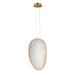 Myhouse Lighting ET2 - E24972-BCN - LED Pendant - Moonscapes - Brushed Champagne
