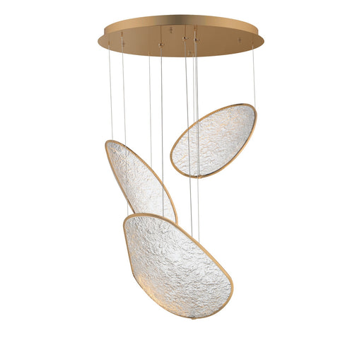 Myhouse Lighting ET2 - E24974-BCN - LED Pendant - Moonscapes - Brushed Champagne