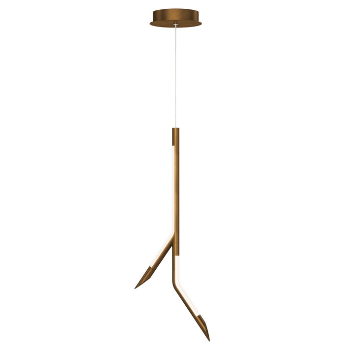 Myhouse Lighting ET2 - E25412-WBR - LED Pendant - Scion - Weathered Brass